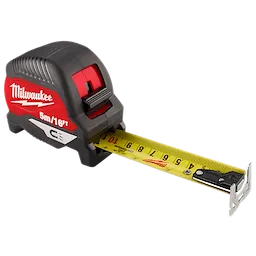 Cinta métrica magnética compacta hoja ancha de 5 mts/16 ft.
