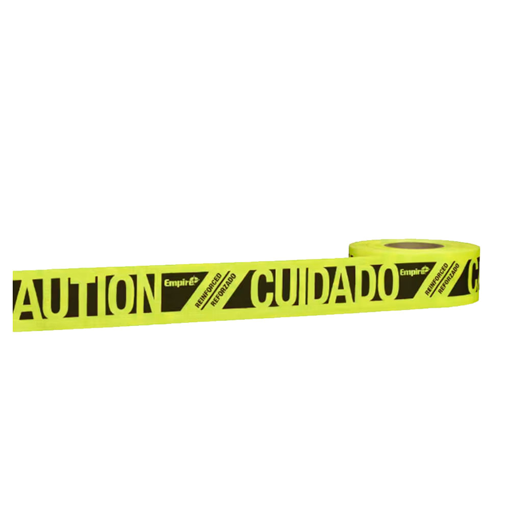 Cinta amarilla de advertencia de 500' (caution-cuidado)