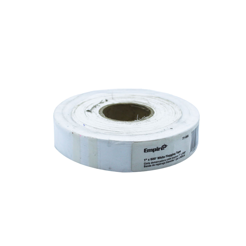 Cinta blanca para banderin de 600'x1