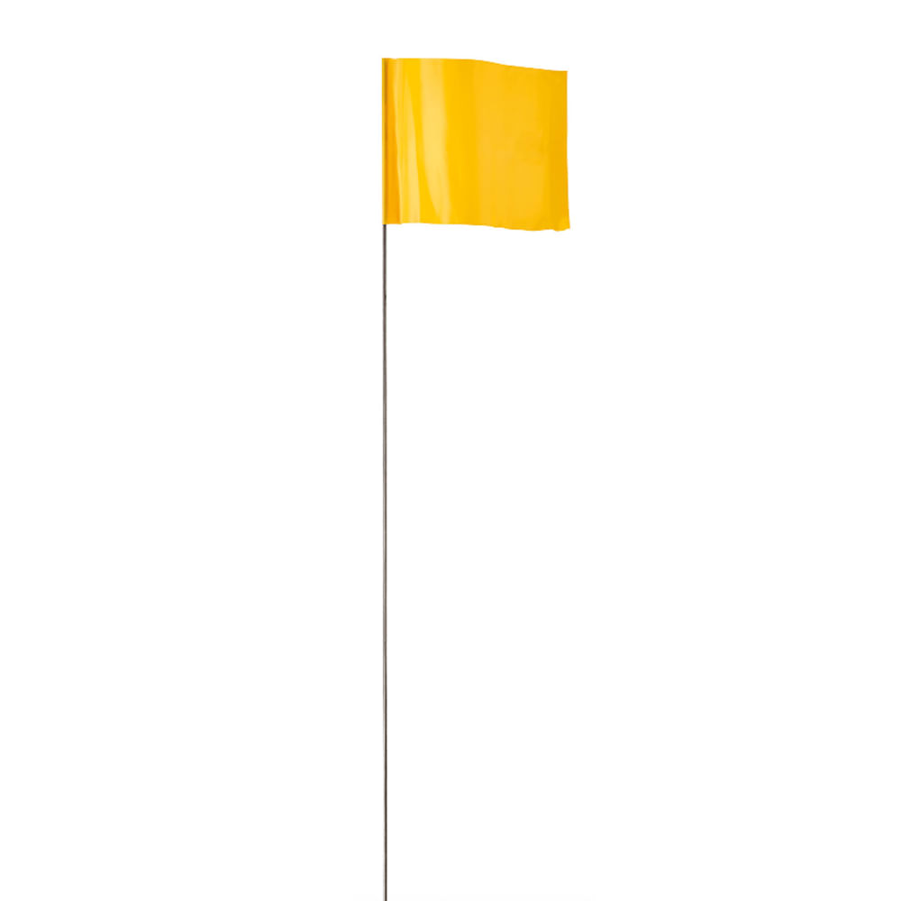 Banderines amarillos de 100 pzs de 2.5